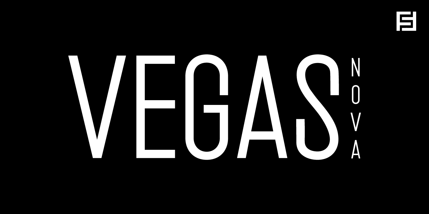 Beispiel einer Vegas Nova Light Italic-Schriftart